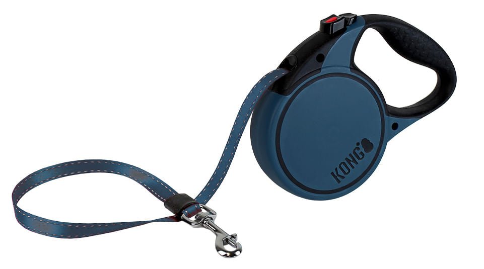 KONG Terrain Retractable Leash - Jeffers - Dog Supplies > Dog Apparel > Dog Collars, Harnesses, & Leashes