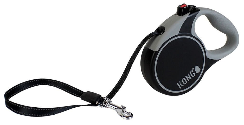 KONG Terrain Retractable Leash - Jeffers - Dog Supplies > Dog Apparel > Dog Collars, Harnesses, & Leashes