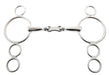 Korsteel French Link 3 Ring Dutch Gag Bit - Jeffers - Horse Supplies > Horse Tack > Bridle Bits