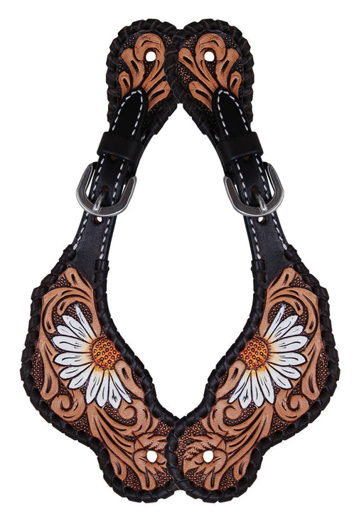 Ladies Rafter T Daisy Spur Straps - Jeffers - Horse Supplies > Horse Tack > Stirrups