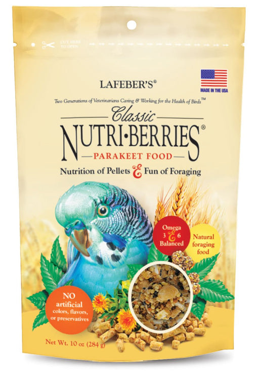 Lafeber Classic Parakeet Nutri - Berries, 10 oz bag - Jeffers - Bird Supplies > Bird Supplies