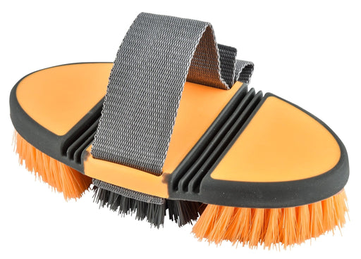 Lami - Cell Two - Tone Flexible Body Brush - Jeffers - Horse Supplies > Horse Grooming > Horse Grooming Combs, Brushes & Mitts