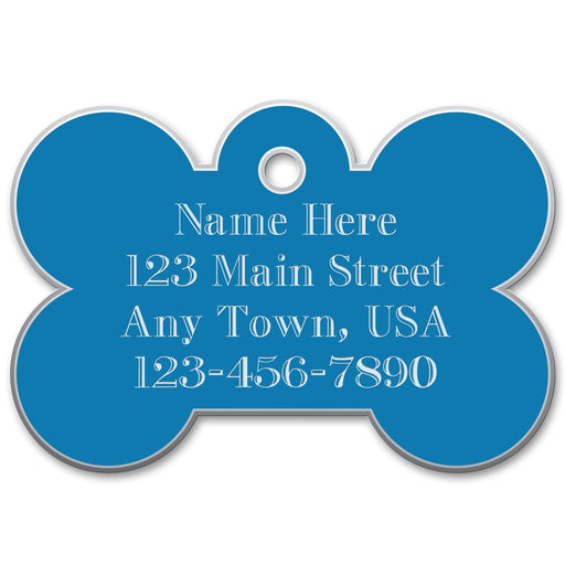 Large Bone Engraved Tag - Jeffers - Animal & Pet Supplies > Pet ID Tags