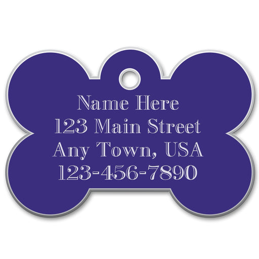 Large Bone Engraved Tag - Jeffers - Animal & Pet Supplies > Pet ID Tags