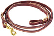 Latigo Round Center Roper Rein - Jeffers - Horse Supplies > Horse Tack > Reins