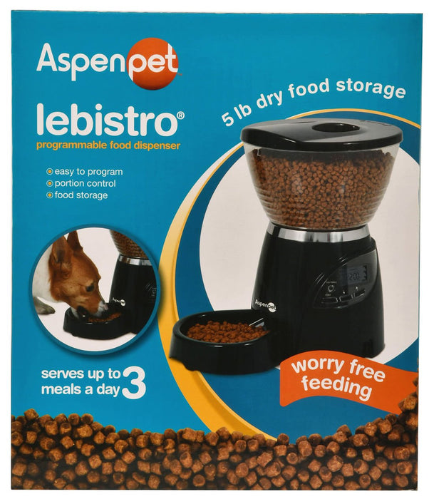 Le Bistro Portion Control Feeder, 5 lbs - Jeffers - Animal & Pet Supplies > Pet Bowls, Feeders & Waterers