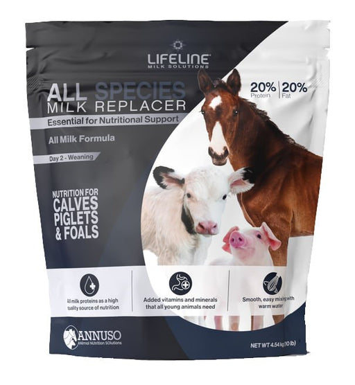 LIFELINE All - Species 20:20 Milk Replacer - Jeffers - Animal Health & Wellness > Vitamins & Supplements