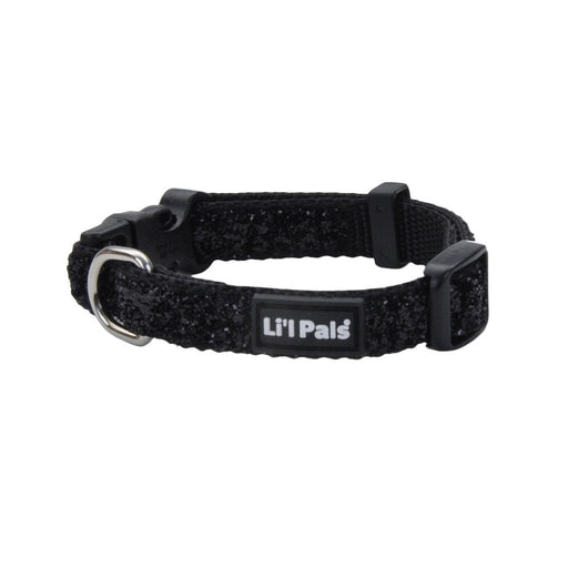 Li'l Pals Adjustable Dog Collar with Glitter Overlay - Jeffers - Dog Supplies > Dog Apparel > Dog Collars, Harnesses, & Leashes