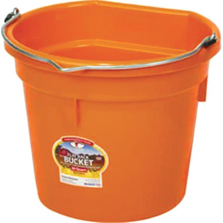 Little Giant Flatback Bucket, 5 Gallon - Jeffers - Farm & Ranch Supplies > Livestock Feeders & Waterers