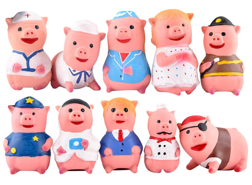 Little Piggies Latex Dog Toys (assorted) - Jeffers - Dog Supplies > Dog Toys