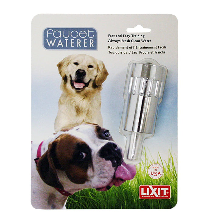 Lixit Dog Faucet Waterer L - 100 - Jeffers - Animal & Pet Supplies > Pet Bowls, Feeders & Waterers