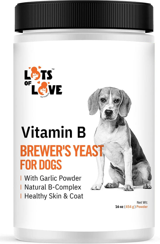 Lots of Love Brewer's Yeast/Garlic Powder - Jeffers - Animal Health & Wellness > Vitamins & Supplements