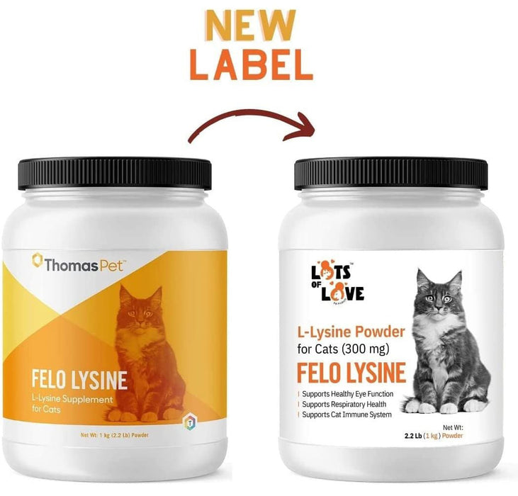 Lots of Love Fel O Lysine Powder for Cats - Jeffers - Animal Health & Wellness > Vitamins & Supplements