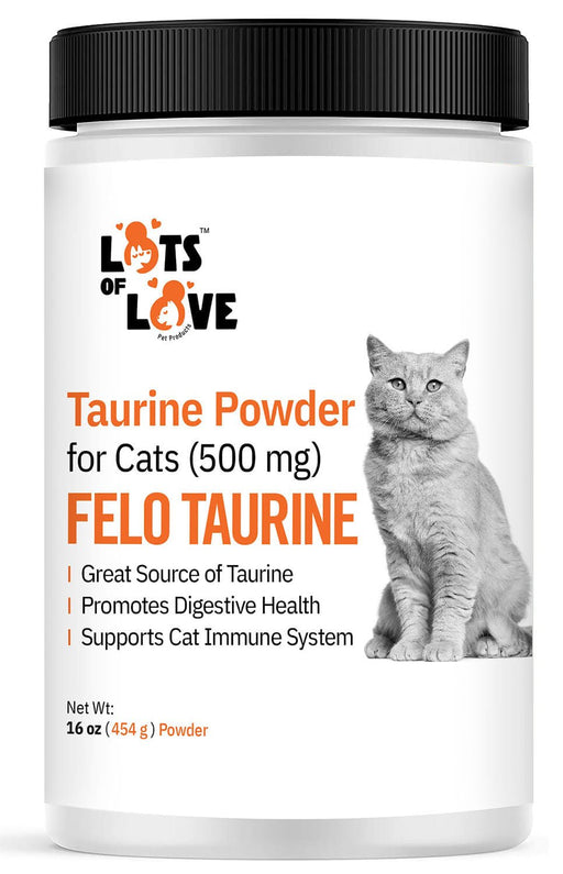 Lots of Love Fel O Taurine Powder, 16 oz - Jeffers - Animal Health & Wellness > Vitamins & Supplements