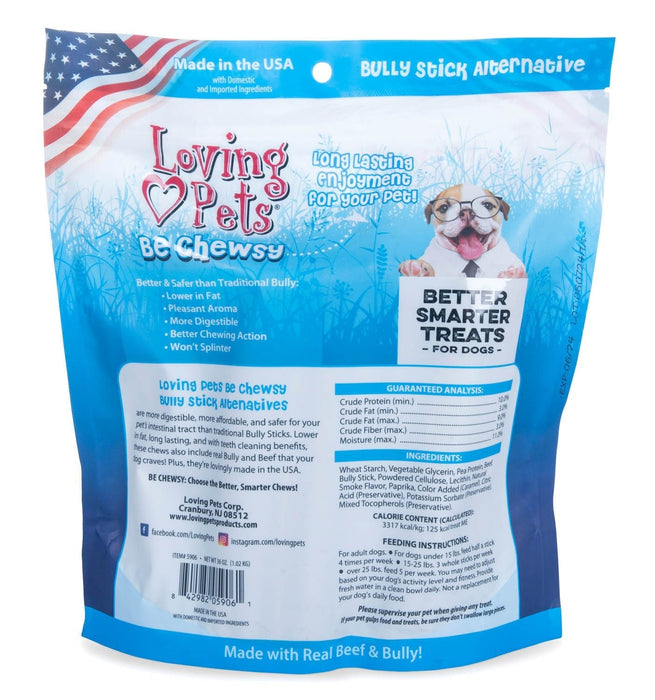 Loving Pets Be Chewsy, Bully Stick Alternative - Jeffers - Dog Supplies > Dog Treats > Bully Sticks