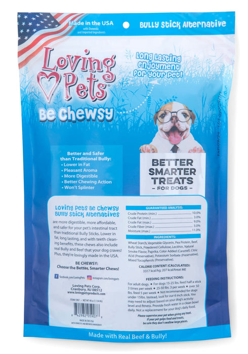 Loving Pets Be Chewsy, Bully Stick Alternative - Jeffers - Dog Supplies > Dog Treats > Bully Sticks