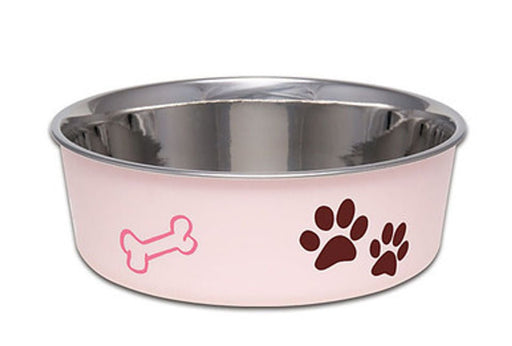 Loving Pets Bella Dog Bowl, Stainless Steel, XLarge - Jeffers - Animal & Pet Supplies > Pet Bowls, Feeders & Waterers