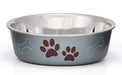 Loving Pets Bella Dog Bowl, Stainless Steel, XLarge - Jeffers - Animal & Pet Supplies > Pet Bowls, Feeders & Waterers