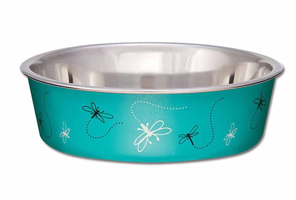 Loving Pets Bella Dog Bowls, Stainless Steel - Jeffers - Animal & Pet Supplies > Pet Bowls, Feeders & Waterers