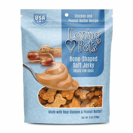 Loving Pets Soft Jerky Treats, 6 oz - Jeffers - Dog Supplies > Dog Treats > Jerky & Sausages