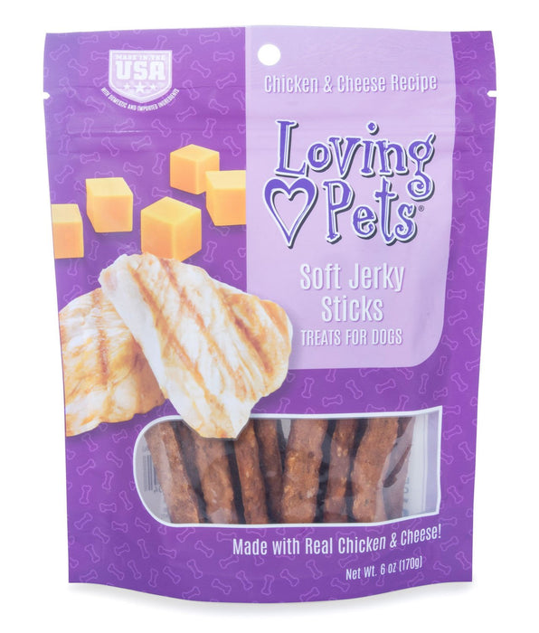 Loving Pets Soft Jerky Treats, 6 oz - Jeffers - Dog Supplies > Dog Treats > Jerky & Sausages