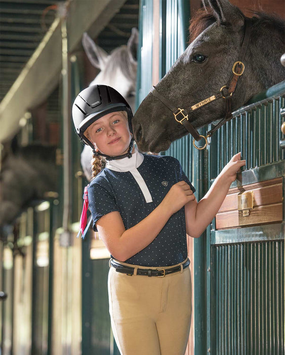 Troxel Spirit Riding Helmet - Black Duratec Small 