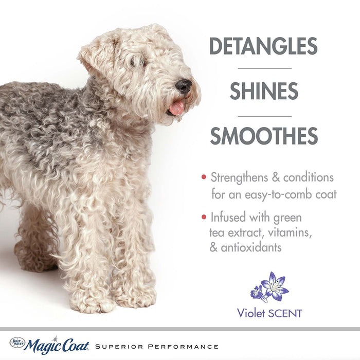 Magic Coat Detangling Shampoo for Dogs, 16 oz - Jeffers - Animal & Pet Supplies > Pet Grooming > Pet Shampoo & Conditioner