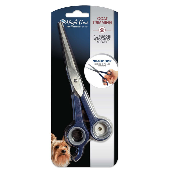 Magic Coat Professional Series All - Purpose Grooming Shears, 7.5' - Jeffers - Animal & Pet Supplies > Pet Grooming > Pet Combs & Brushes