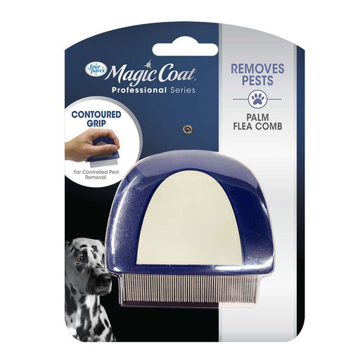 Magic Coat Professional Series Palm Flea Comb - Jeffers - Animal & Pet Supplies > Pet Grooming > Pet Combs & Brushes