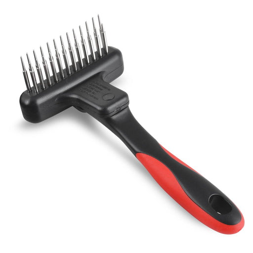 Magic Spring Combination Undercoat Rake - Jeffers - Animal & Pet Supplies > Pet Grooming > Pet Combs & Brushes