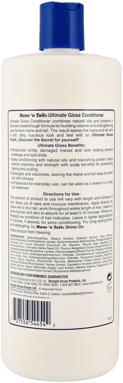 Mane 'n Tail Ultimate Gloss Conditioner - Jeffers - Horse Supplies > Horse Grooming