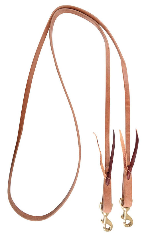 Martin Saddlery Walt Woodard Roping Rein 1/2 - inch Thick Tied Snap Ends - Jeffers - Horse Supplies > Horse Tack > Reins