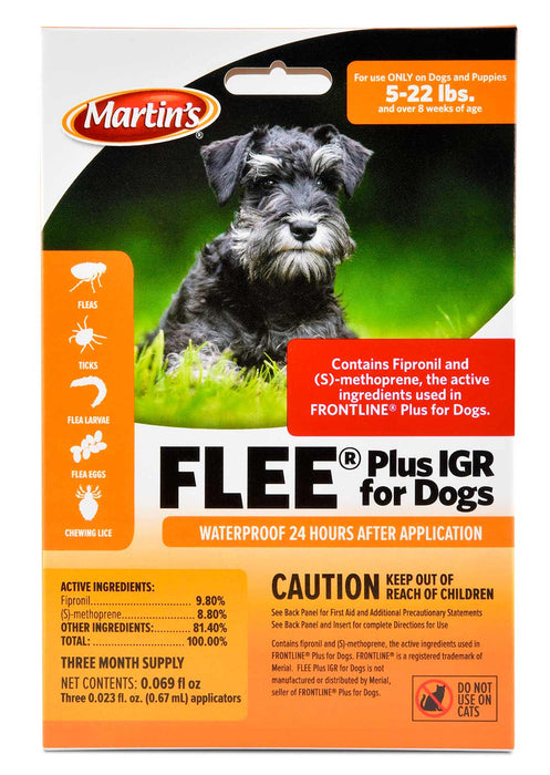 Martin's Flee Plus IGR for Dogs - Jeffers - Animal Health & Wellness > Flea & Tick Control