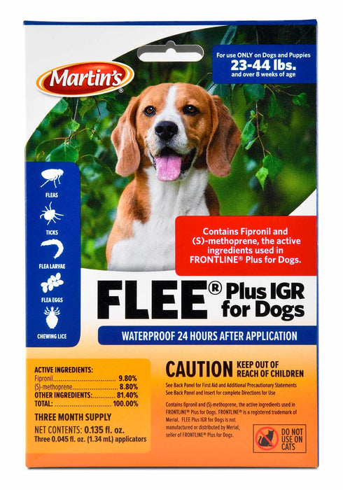 Martin's Flee Plus IGR for Dogs - Jeffers - Animal Health & Wellness > Flea & Tick Control