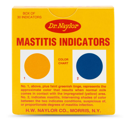 Mastitis Indicators, box of 30 - Jeffers - Cattle Supplies > Cattle Supplies