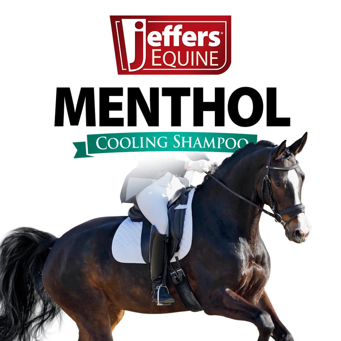 Menthol Cooling Shampoo for Horses - Jeffers - Animal & Pet Supplies > Pet Grooming > Pet Shampoo & Conditioner