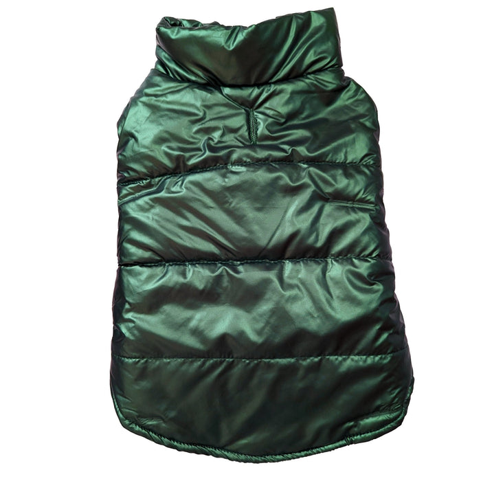 Metallic Puffy Coat - Jeffers - Dog Supplies > Dog Apparel