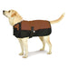 Premium Winter Dog Coat by Jeffers - Brown/Black 34-37 in 