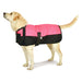 Premium Winter Dog Coat by Jeffers - Pink/Black 26-30 in 