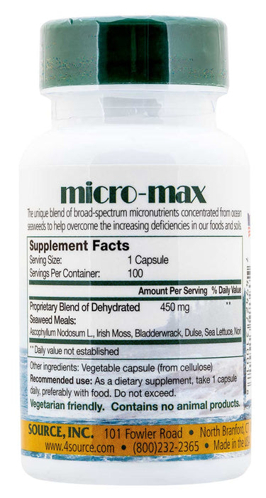 Micro - Max, 100 caps - Jeffers - Animal Health & Wellness > Vitamins & Supplements