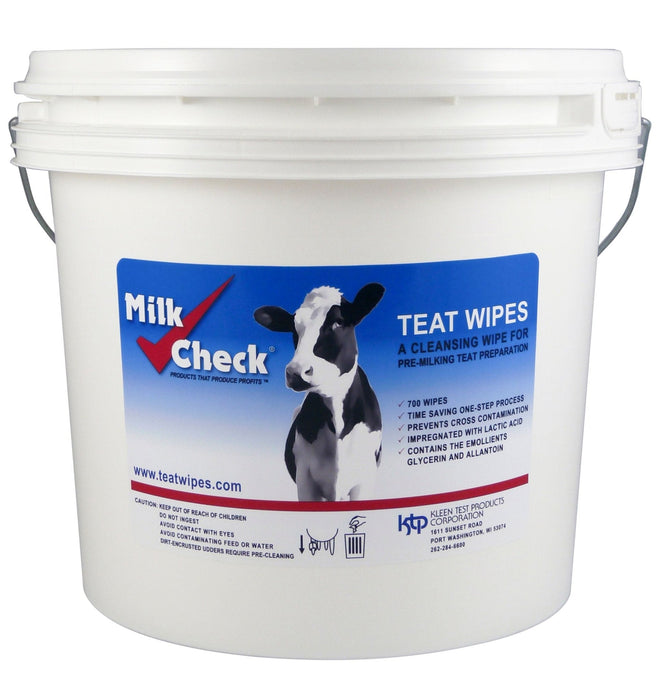 Milk Check Teat Wipes - Jeffers - Cattle Supplies > Cattle Supplies