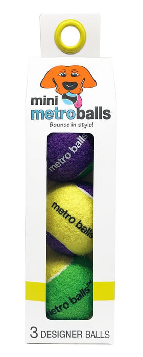 Mini Metro Balls, 3 pk - Jeffers - Dog Supplies > Dog Toys