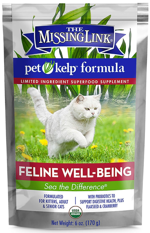 Missing Link Pet Kelp Feline Well - Being Formula - Jeffers - Animal Health & Wellness > Vitamins & Supplements