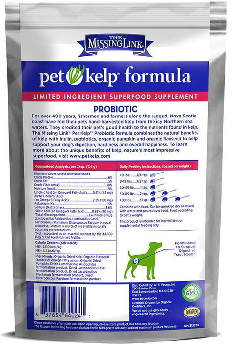 Missing Link Pet Kelp Probiotic Blend, 8 oz - Jeffers - Animal Health & Wellness > Vitamins & Supplements