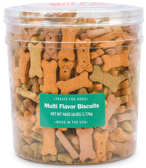 Multi - Flavor Biscuits - Jeffers - Dog Supplies > Dog Treats > Biscuits & Baked Treats