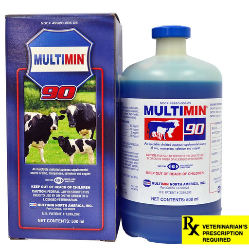 Multimin 90 Injection for Cattle - Jeffers - Animal Health & Wellness > Medicine