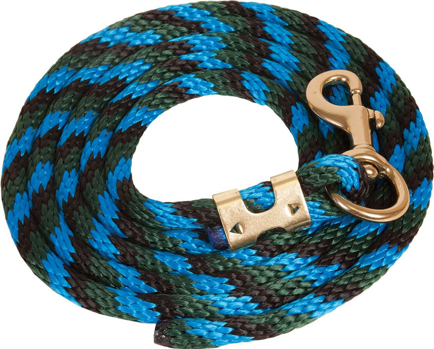 Mustang Colorful Poly Lead Rope with Bolt Snap - Jeffers - Horse Supplies > Horse Tack > Horse Halters