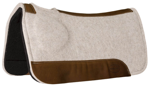 Mustang CorrectFit Contoured Barrel Saddle Pad, 31' x 30' x 1' - Jeffers - Horse Supplies > Horse Tack > Saddle Pads & Blankets