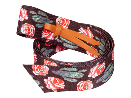 Mustang Fashion Print Nylon Tie Strap, 6' - Jeffers - Horse Supplies > Horse Tack > Cinches