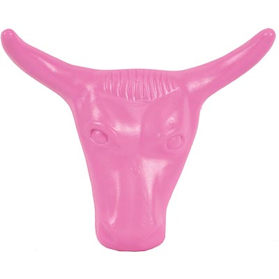 Mustang Junior Steer Head, 11.5' Horn Span - Jeffers - Horse Supplies > Riding Apparel & Accessories > Ropes & Roping Equipment